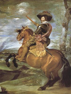 Diego Velazquez Portrait equestre du comte-duc d'Olivares (df02) oil painting picture